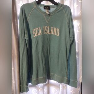 Rare, Vintage, Sea Island Beach Light Blue Sweatshirt
